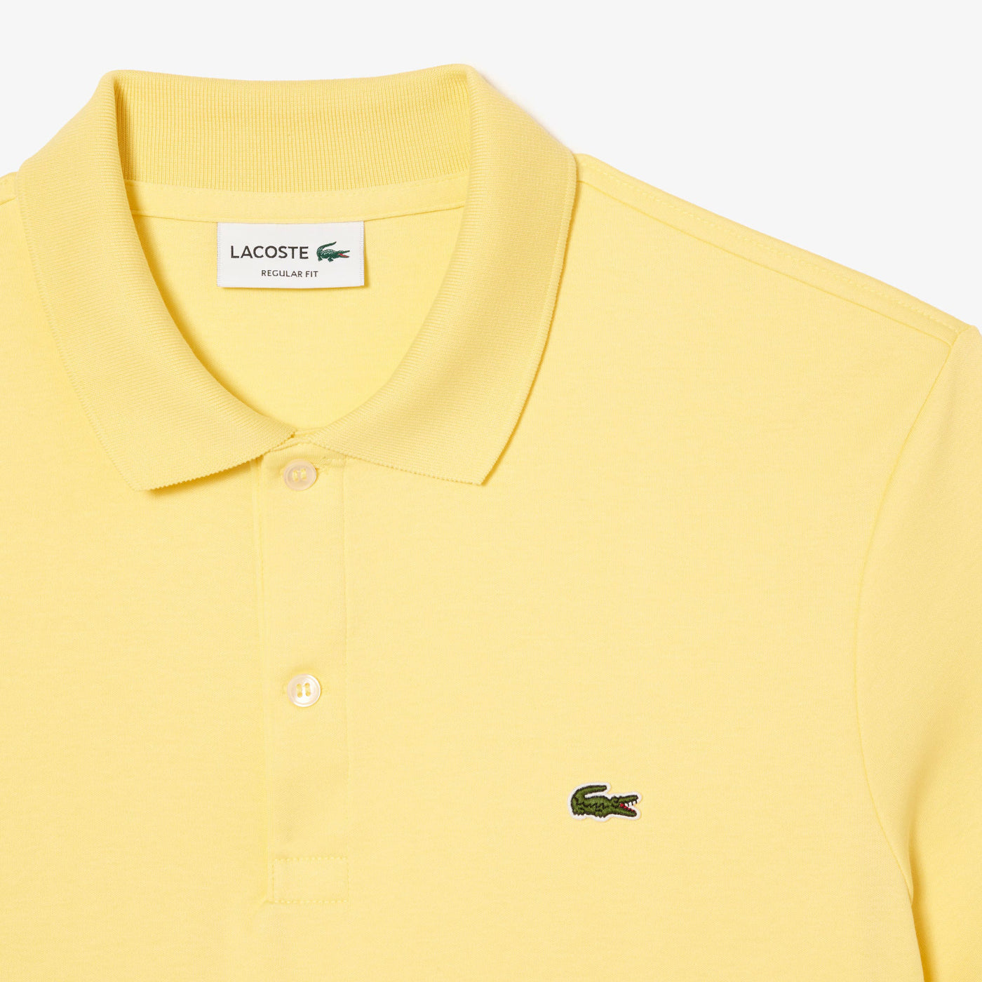 Lacoste Men's Short Sleeve Pima Jersey Interlock Regular Fit Polo Shirt