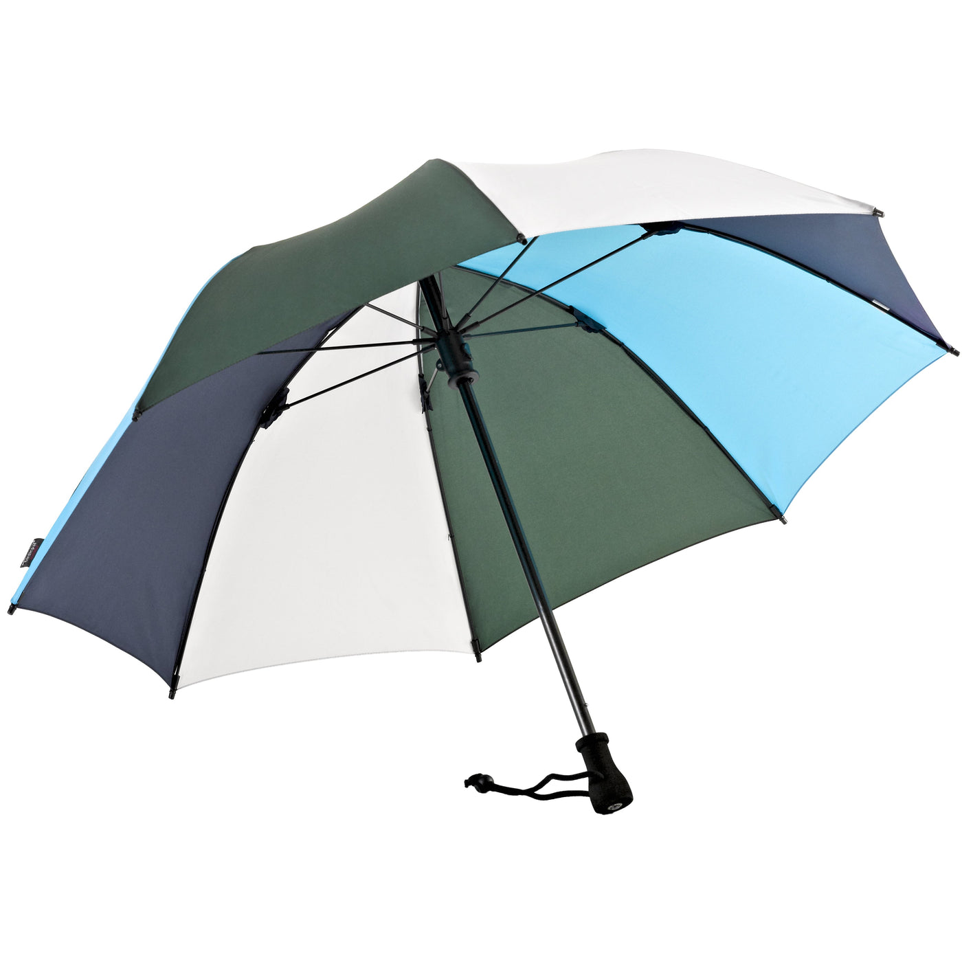 Birdiepal Outdoor Trekking Umbrella – Ultra-Durable Fiberglass Frame, Stormproof & UV 50+ Protection, Integrated Compass, Hands-Free Carrying Case