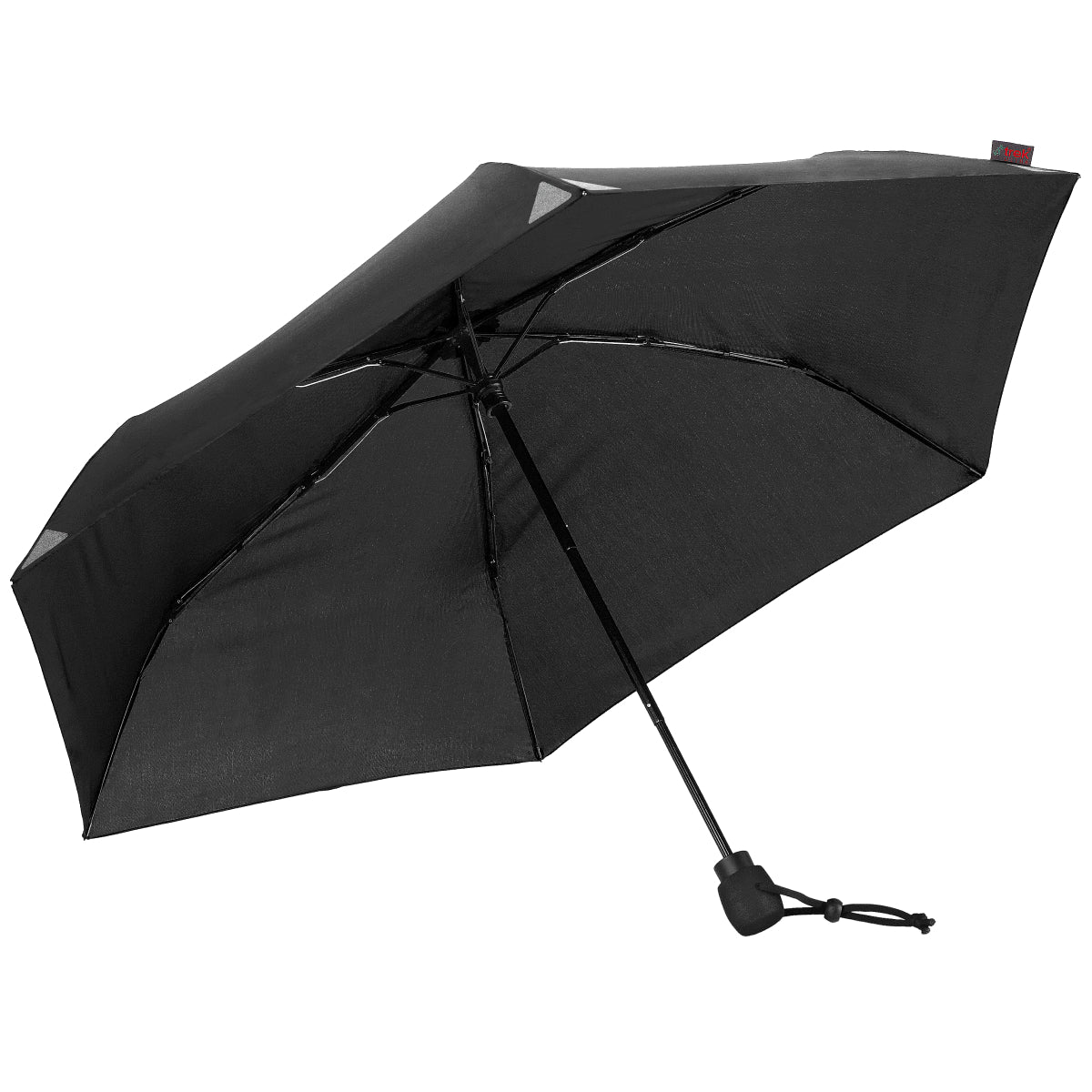 Light Trek ULTRA Hiking Umbrella – Ultralight 6.7oz, Carbon Frame, Compact, Windproof to Force 11, UV Protection, Quick-Dry Rain & Sun Canopy