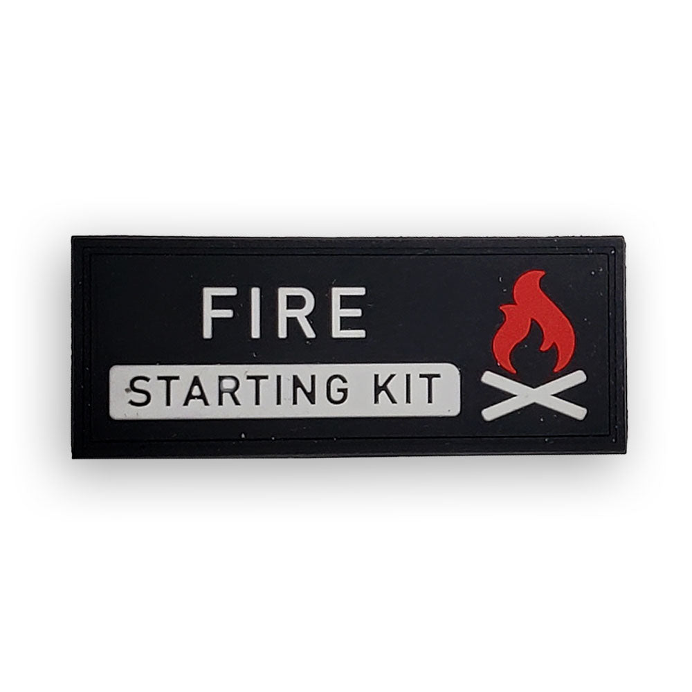 Tactical Gear Labeling Patch with Hook & Loop (Velcro) backing