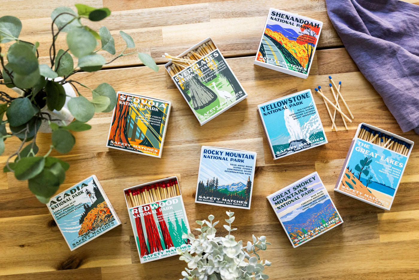 Everglades Vintage National Park Cabin Matches