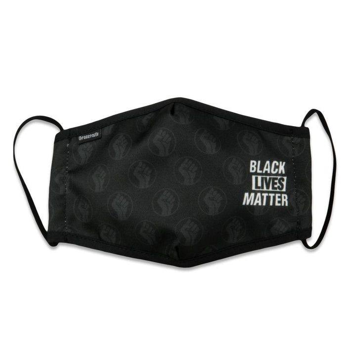Black Lives Matter Pattern Facemask