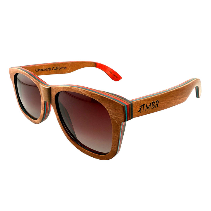 TMBR Jerry Garcia The Traveler Natural w/ Rose Sunglasses