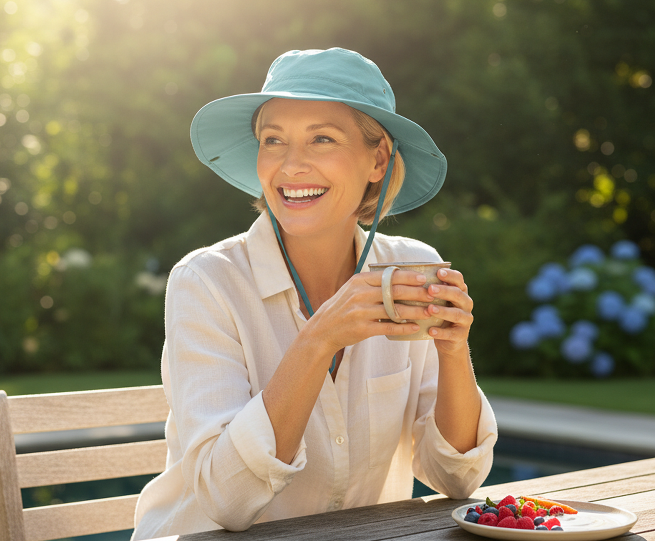 POWERCAP ICE Cooling Sun Hat – Instant Cooling Relief with Reusable Ice Packs, UPF 50 UV Sun Protection, Lightweight & Breathable for Hot Weather