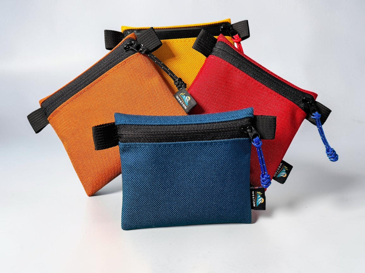 Timberline Series Compact Cordura® Zip Pouches – Built for Hiking, Camping, EDC