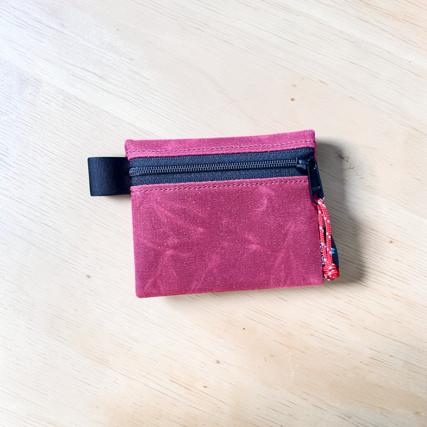 Waxed Canvas Zipper Pouch, Rugged EDC Wallets & Bushcraft Gear Organizers Bult to Last