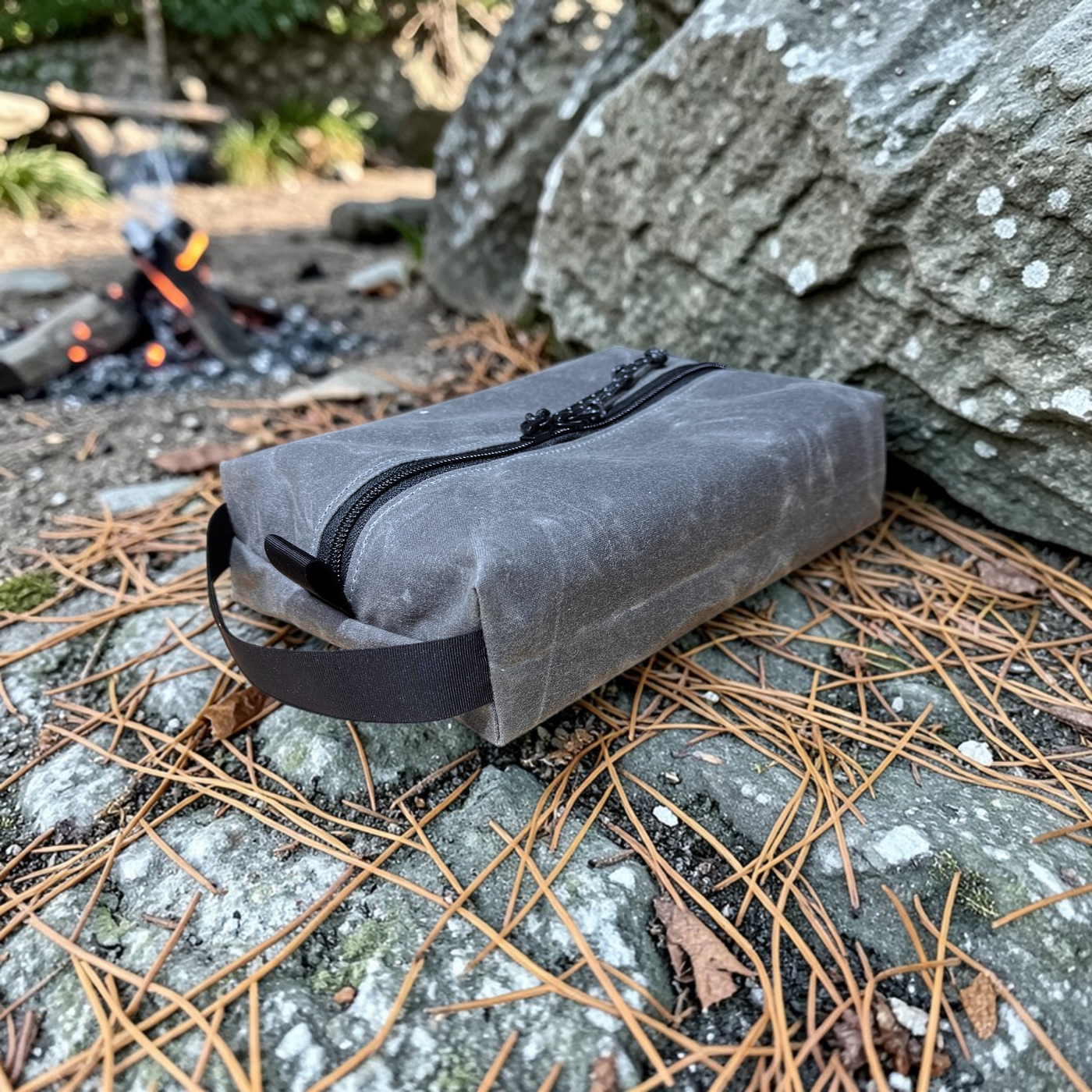 Rugged Waxed Canvas Pouch – Heritage Series EDC Organizer for Travel, Tools, Camping & Survival
