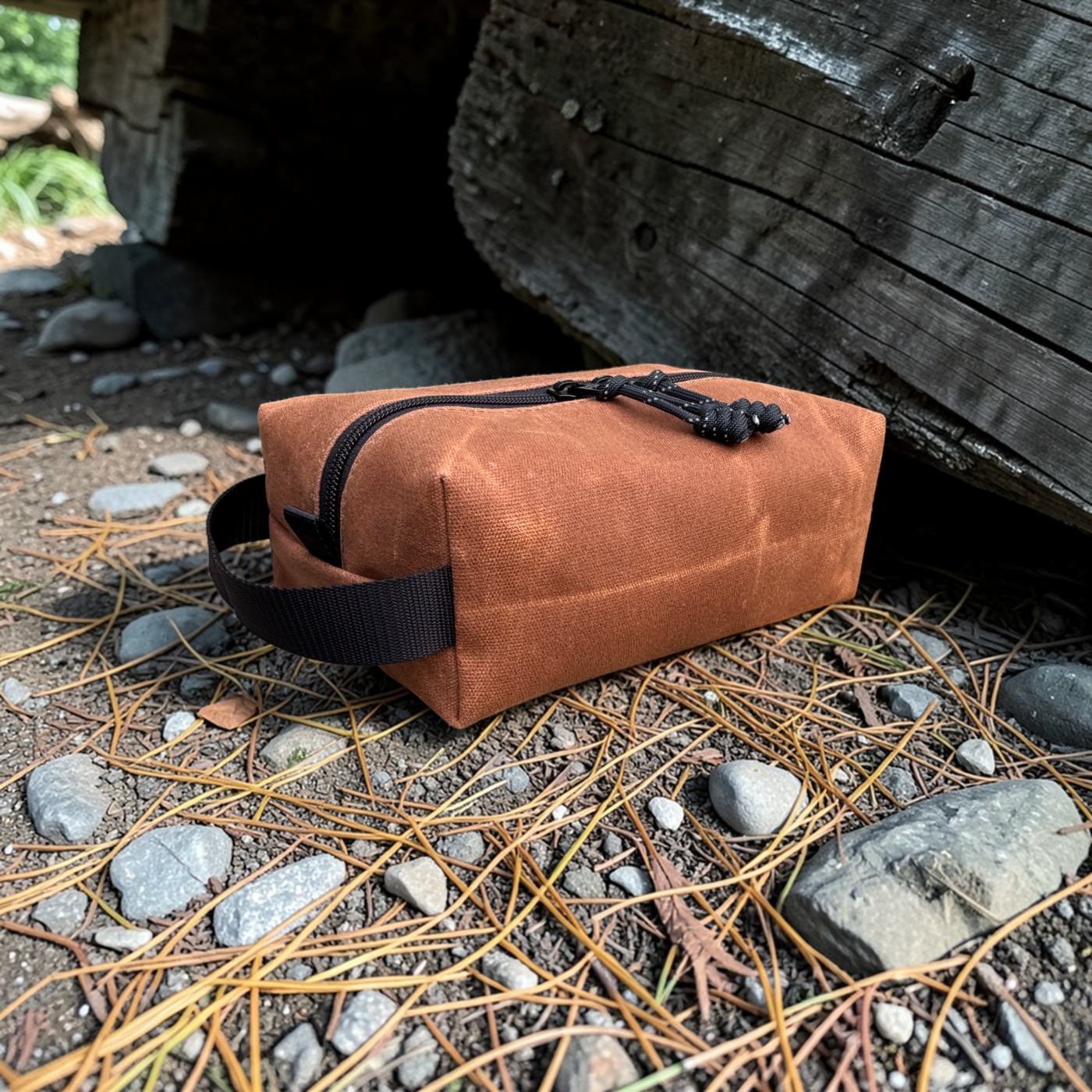 Rugged Waxed Canvas Pouch – Heritage Series EDC Organizer for Travel, Tools, Camping & Survival