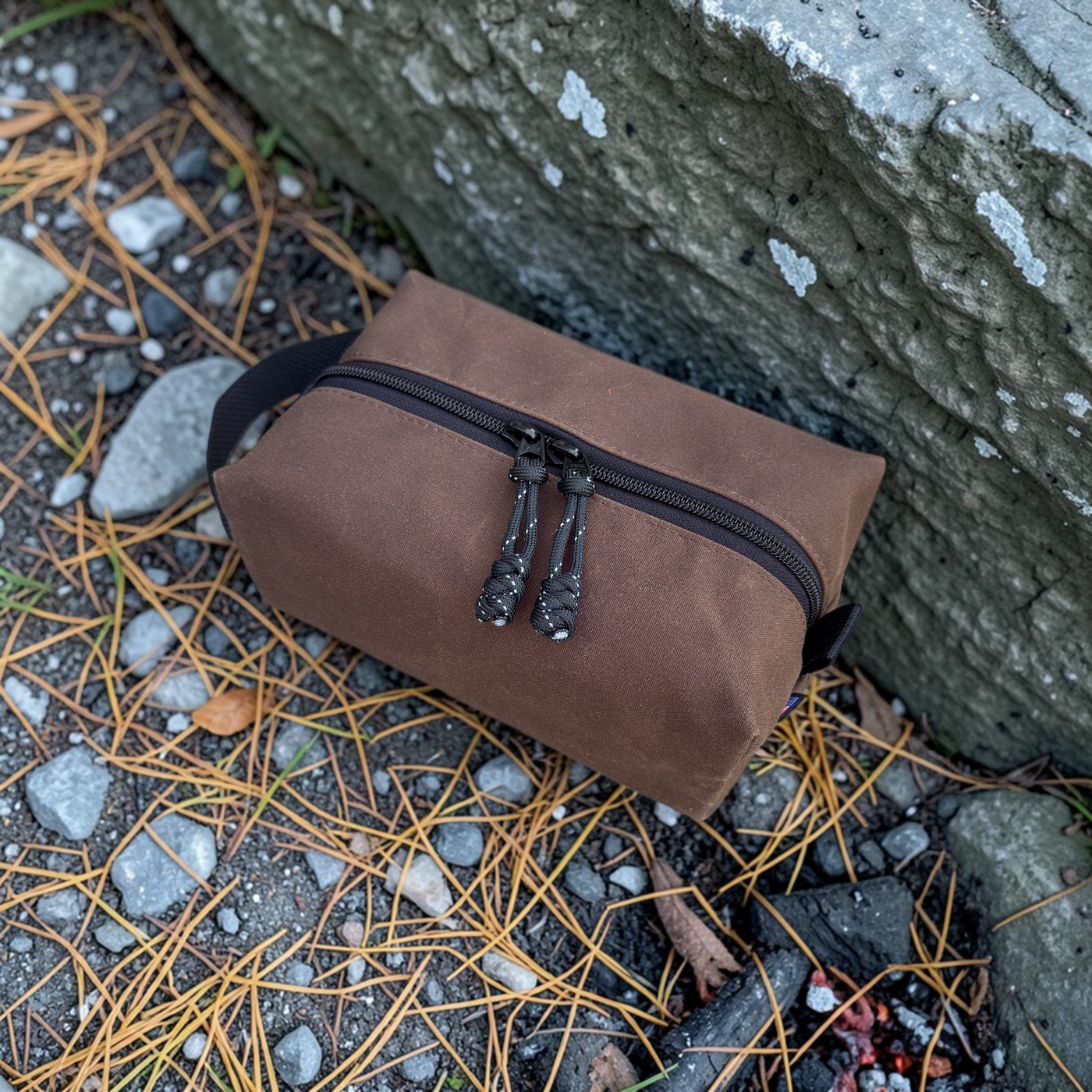 Rugged Waxed Canvas Pouch – Heritage Series EDC Organizer for Travel, Tools, Camping & Survival