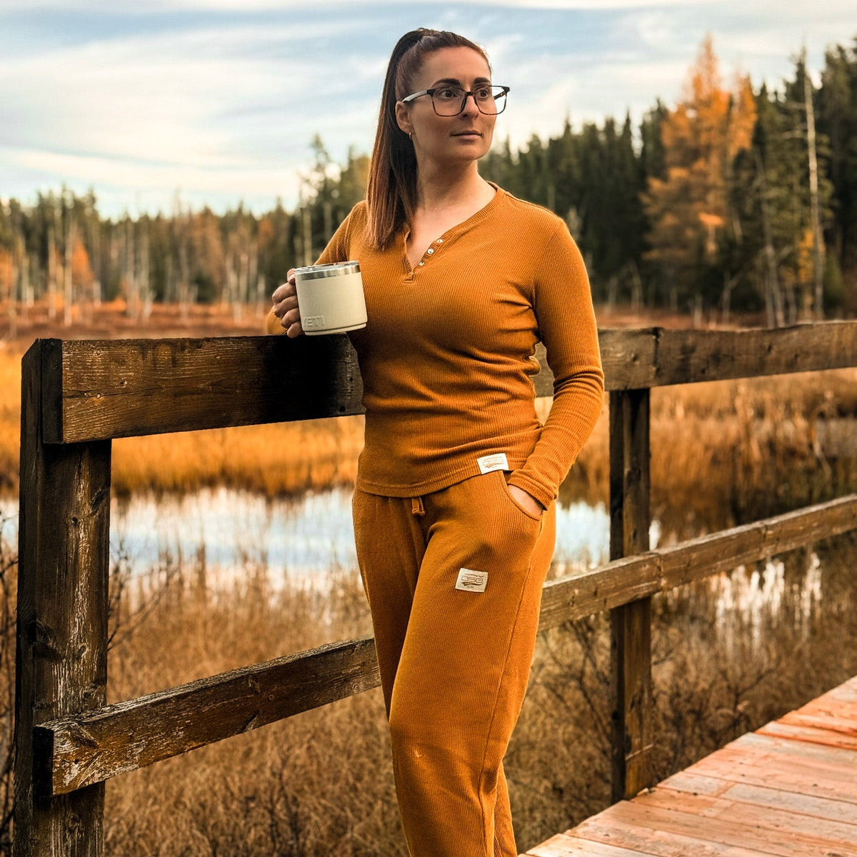 Cozy Waffle Pant