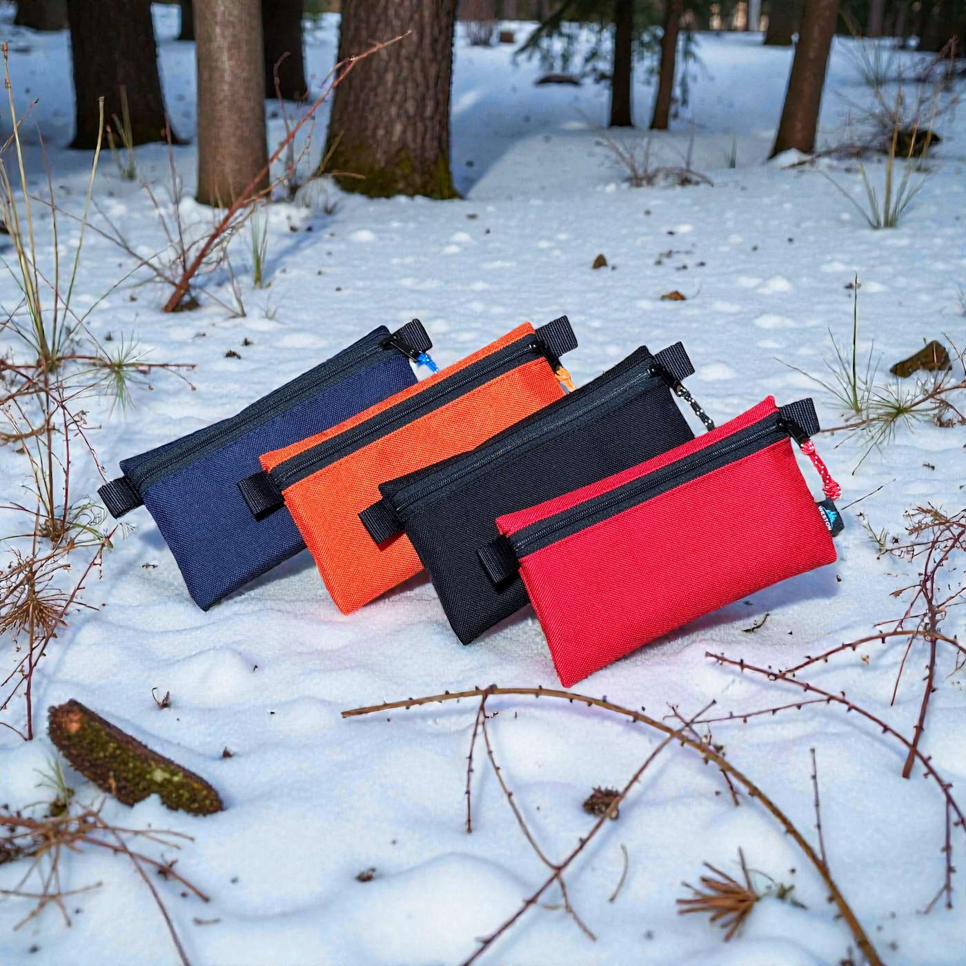 Large Cordura® Timberline Series Zip Pouches – Built for Hiking, Camping & EDC