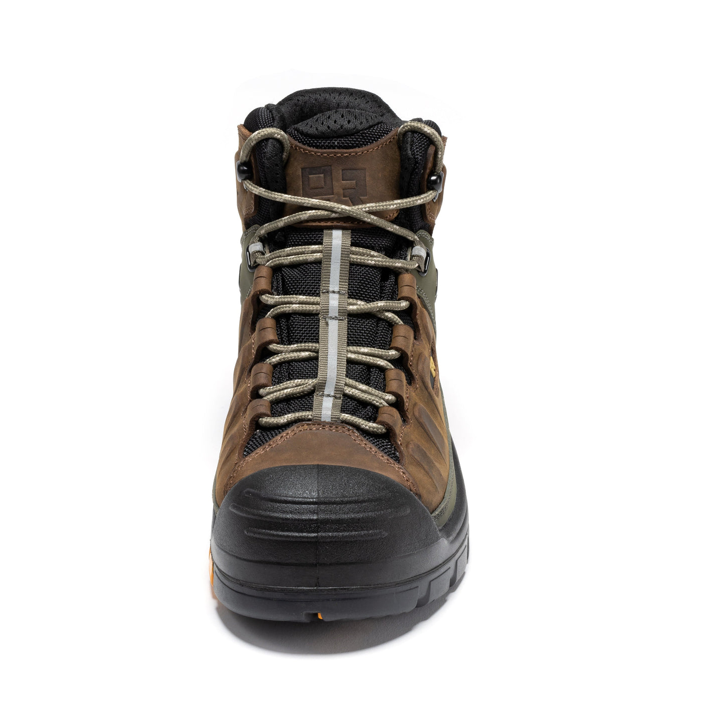 ROCKROOSTER Woodland Brown 6 inch Composite Toe Waterproof Leather Work Boots AK661