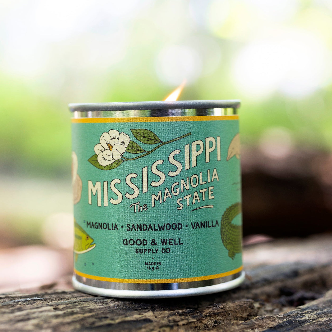Mississippi State Candle