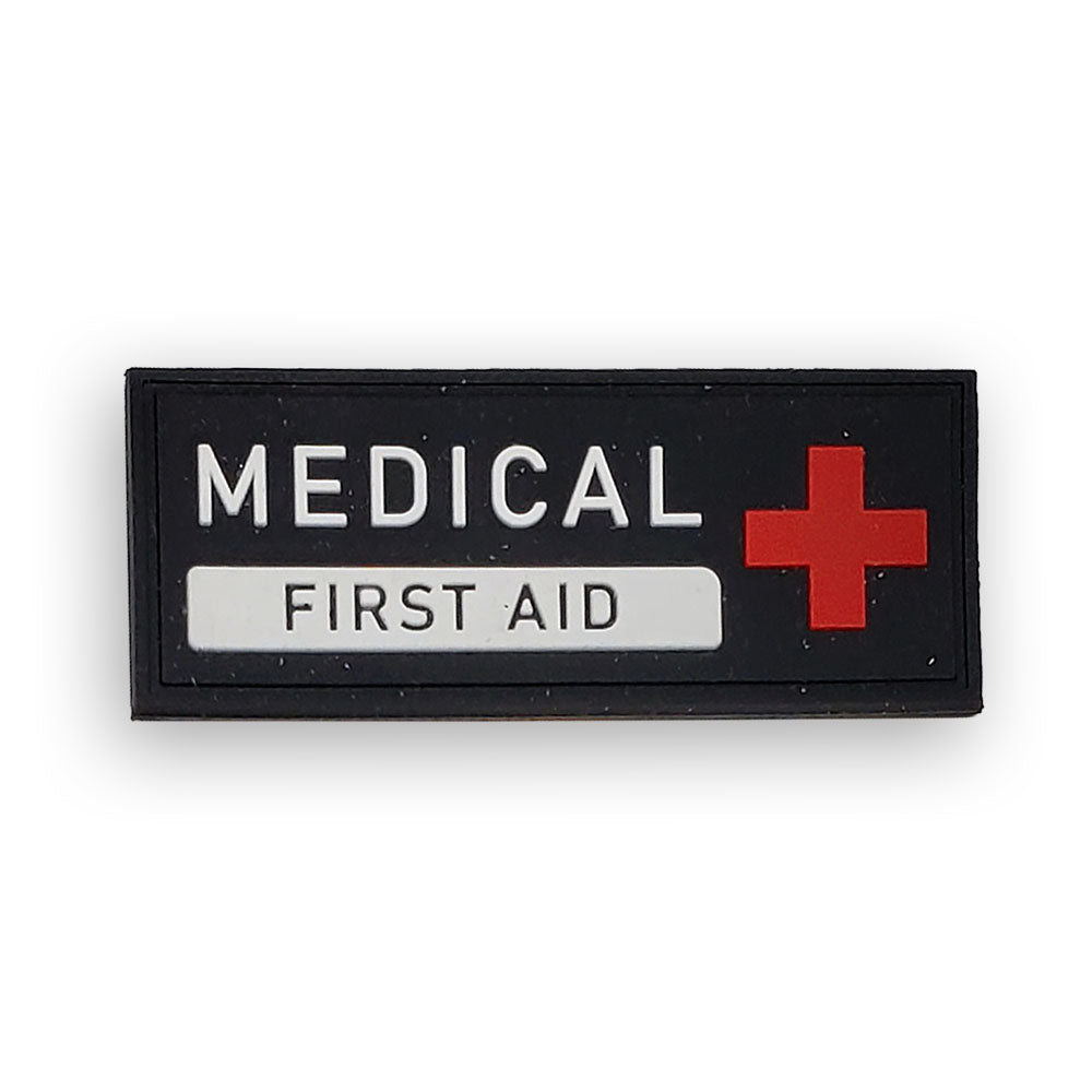 Tactical Gear Labeling Patch with Hook & Loop (Velcro) backing