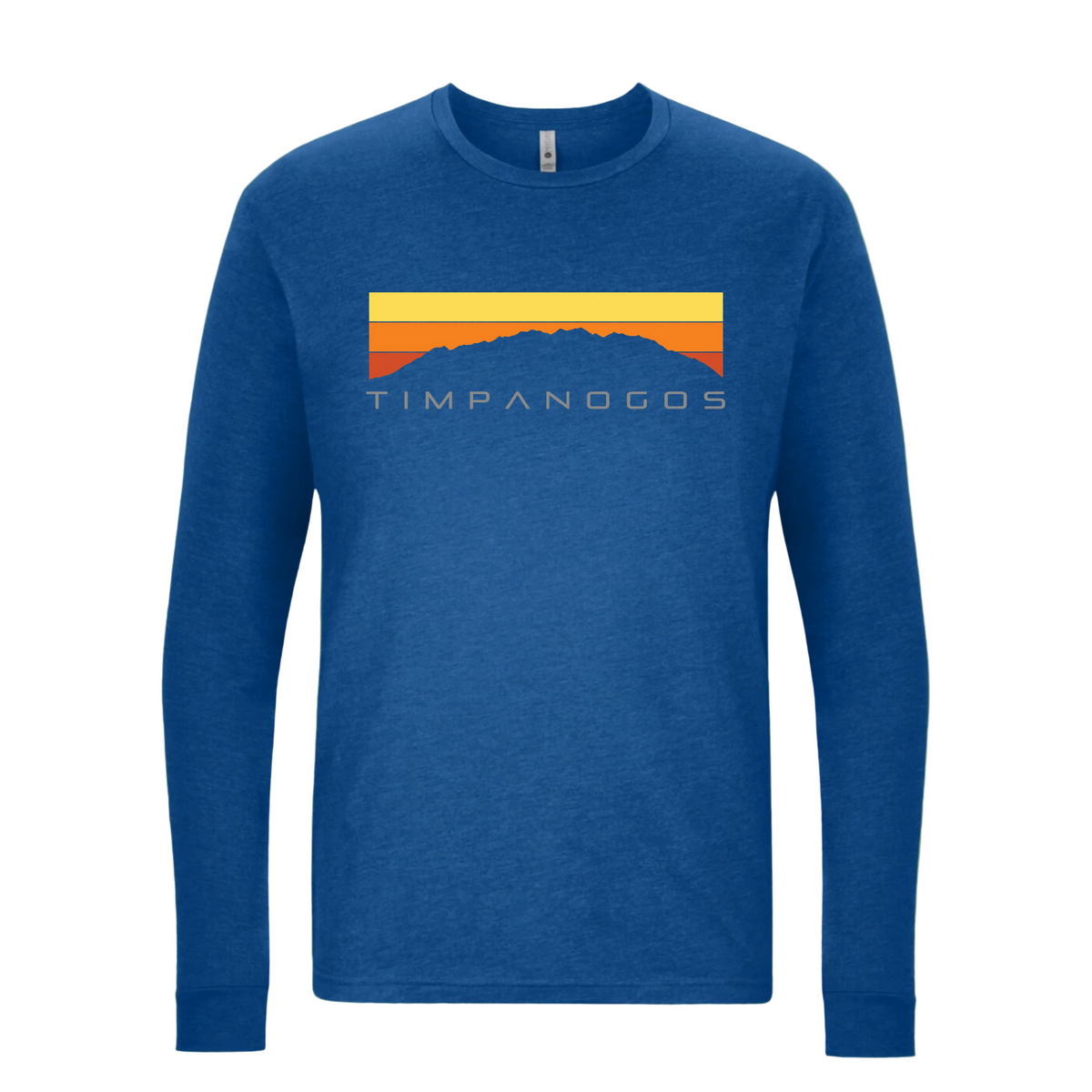 Retro Mountain Classic (warm) - Premium Long Sleeve Shirt