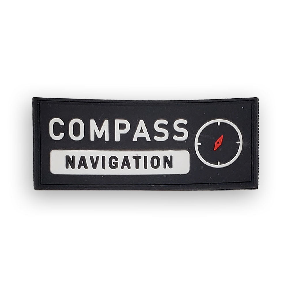 Tactical Gear Labeling Patch with Hook & Loop (Velcro) backing