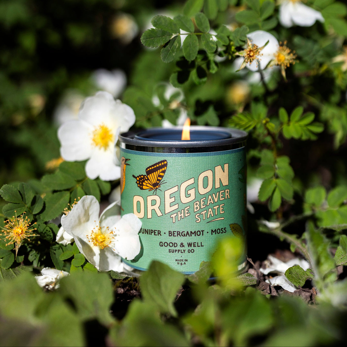 Oregon State Candle
