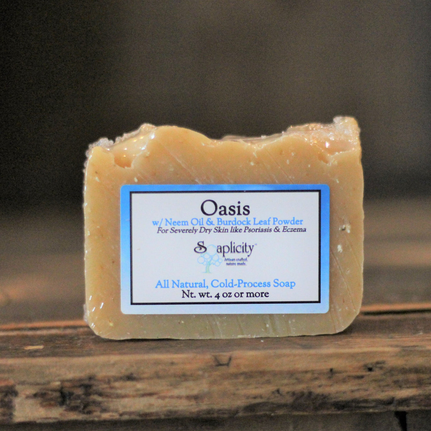 Oasis Natural Soap Bar for Severely Dry Skin