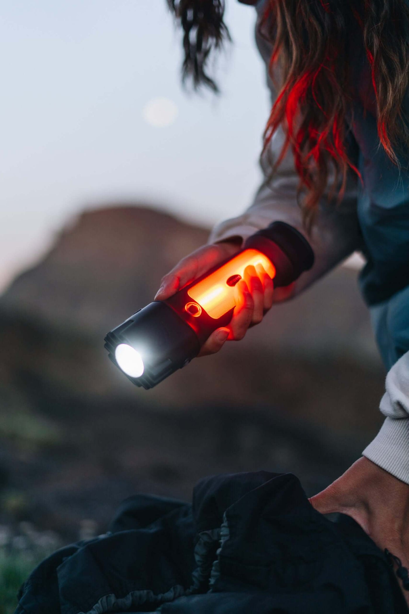 POWER Bundle POWERCAP 3.0 LED Lighted Hat + FLATEYE Flashlight Lantern FRL-2100