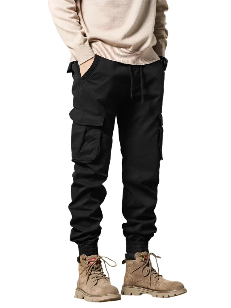 Versatile Winter Wear Multi Pocket Cargo Joggers