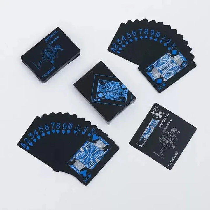 Waterproof PVC Illusionist Poker Cards – Durable, Sleek, and Washable Playing Deck for Parties, Game Nights & Family Fun