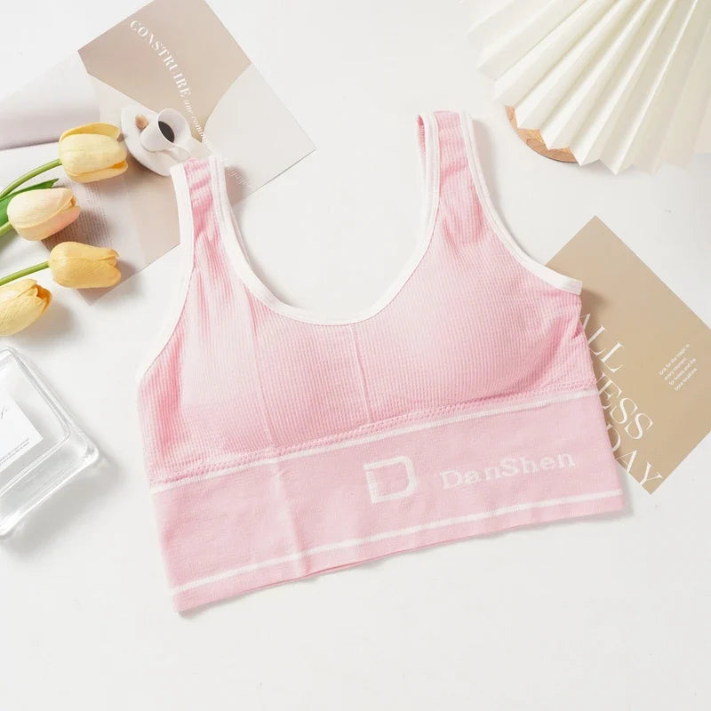 Seamless Wireless Sports Bras for Women