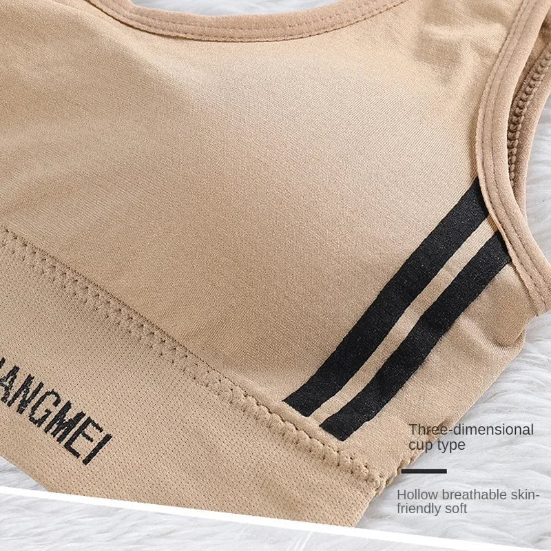 Breathable, Supportive Sports Bra for Yoga & Running