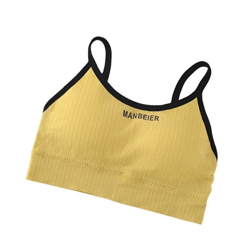 Cotton Sports Bra with Comfort and Support