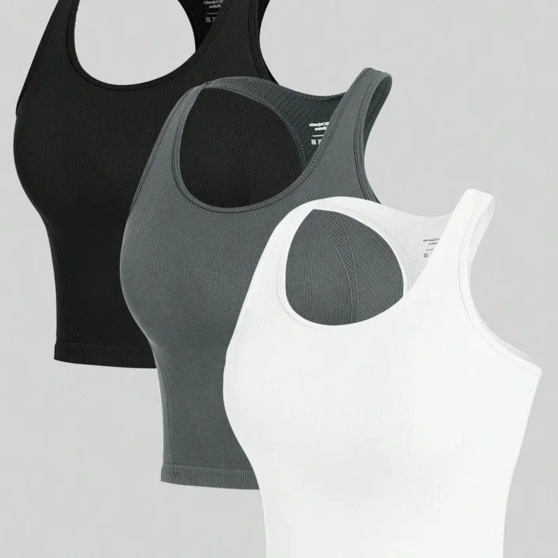 Breathable  Seamless Yoga Tanks for Women