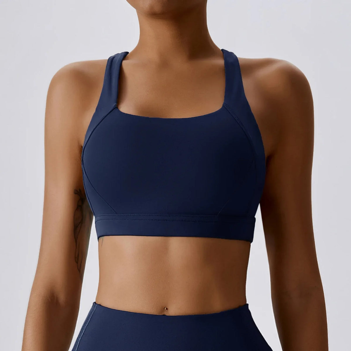 Women's Backless Sports Bra: Quick-Dry Push-Up Yoga Tank Top