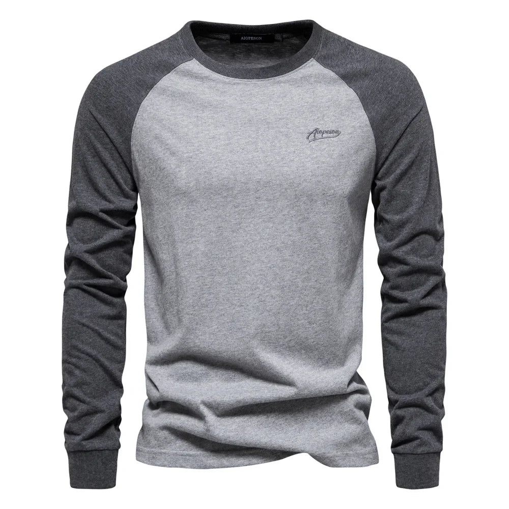 Casual Patchwork T Shirts for Men