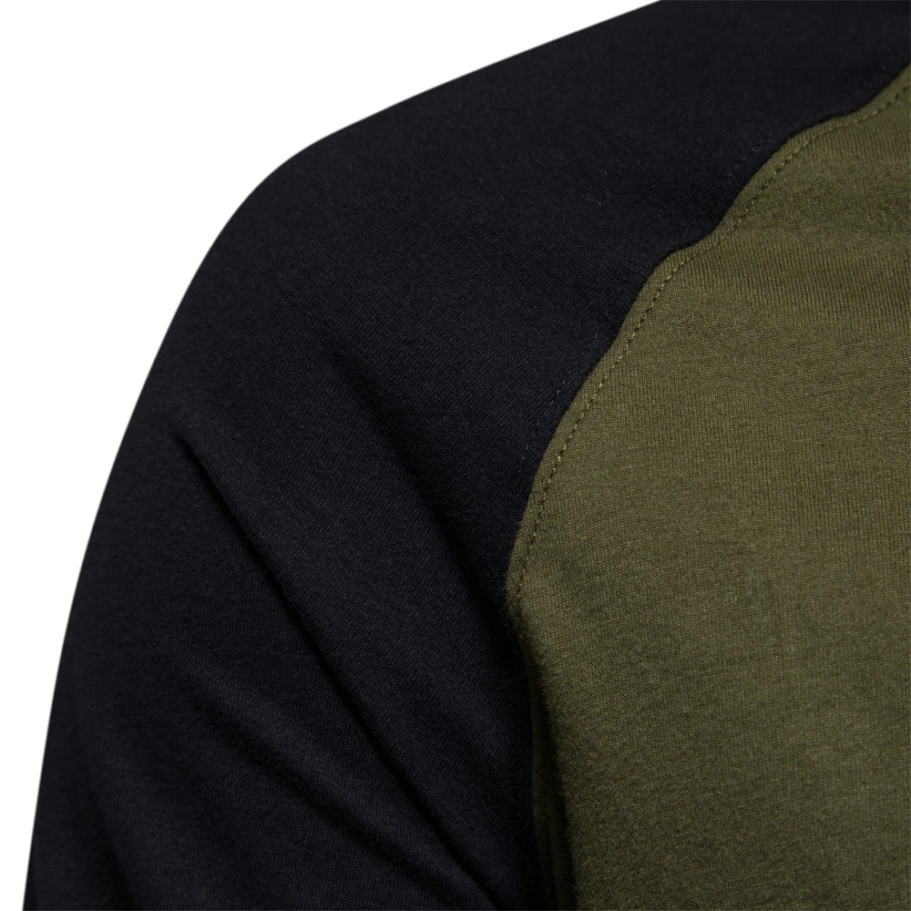 Casual Patchwork T Shirts for Men