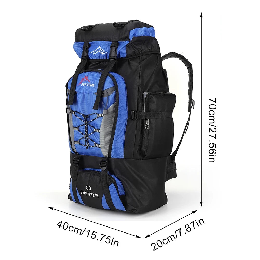 Men's 80L Outdoor Adventure Backpack