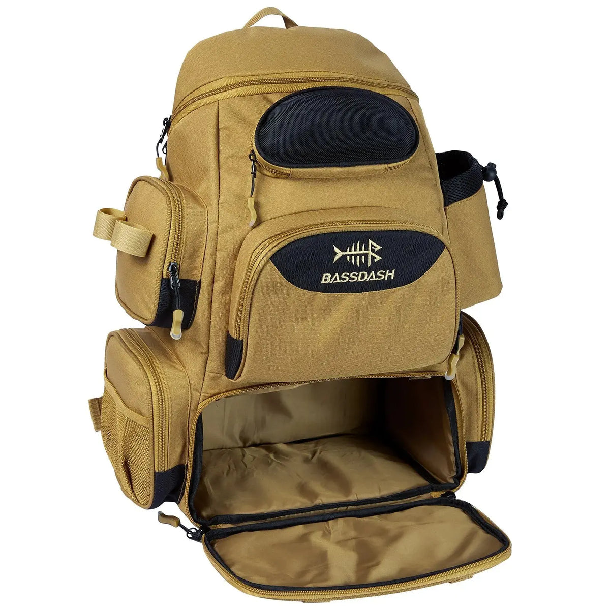Heavy-Duty Waterproof Backpack for Fishermen