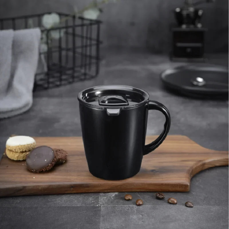Portable Coffee Mug with Lifting Rope