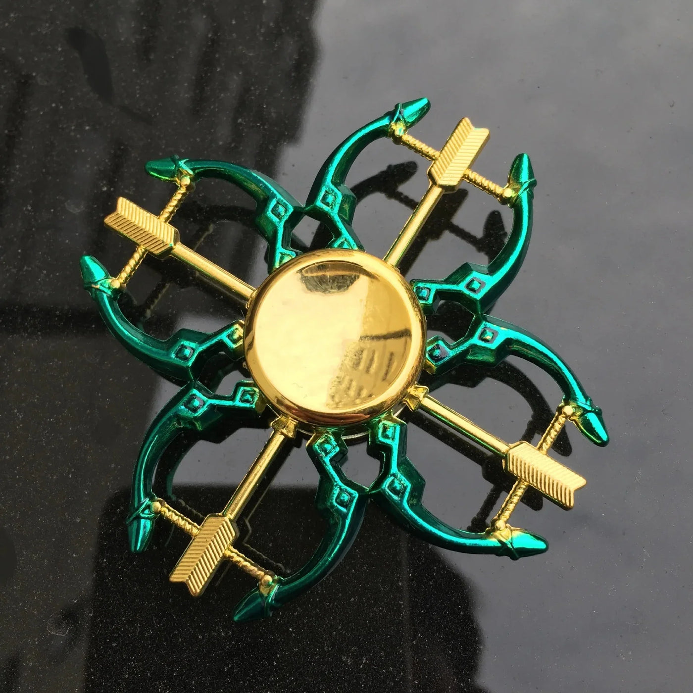 Creativity Hand Spinner Gun Zinc Alloy Metal Fidget King of Glory Weapon Series Kids Stress Relief Funny Toys