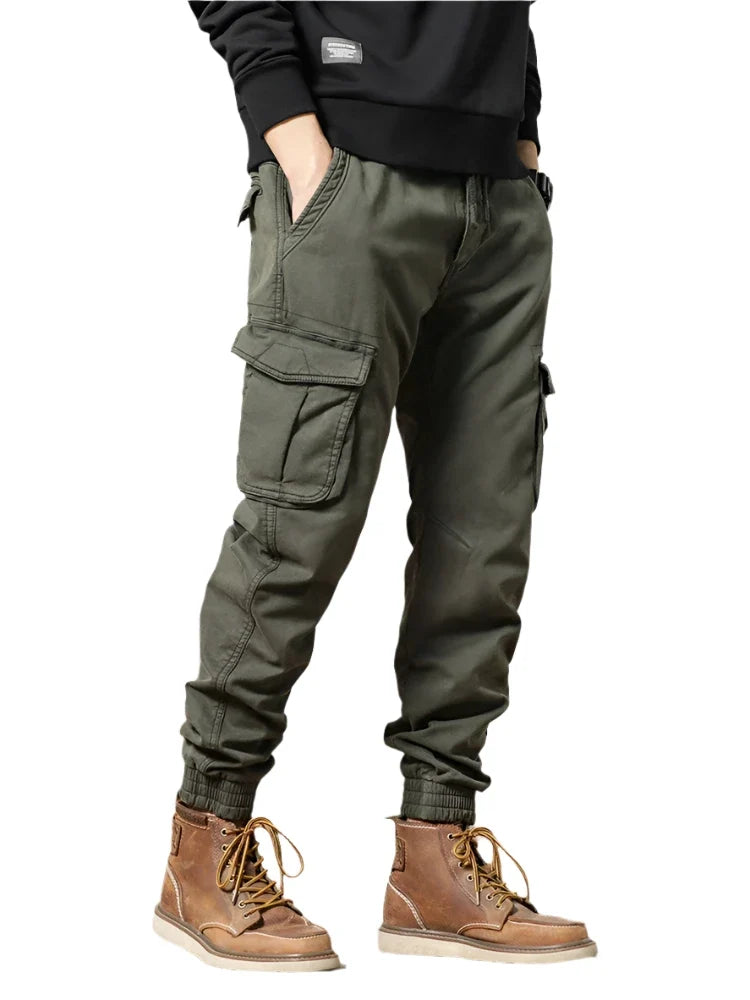 Versatile Winter Wear Multi Pocket Cargo Joggers