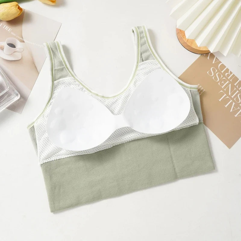 Seamless Wireless Sports Bras for Women