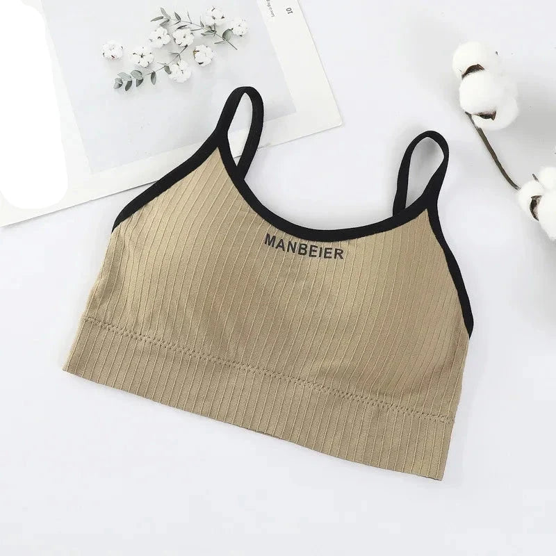 Cotton Sports Bra with Comfort and Support