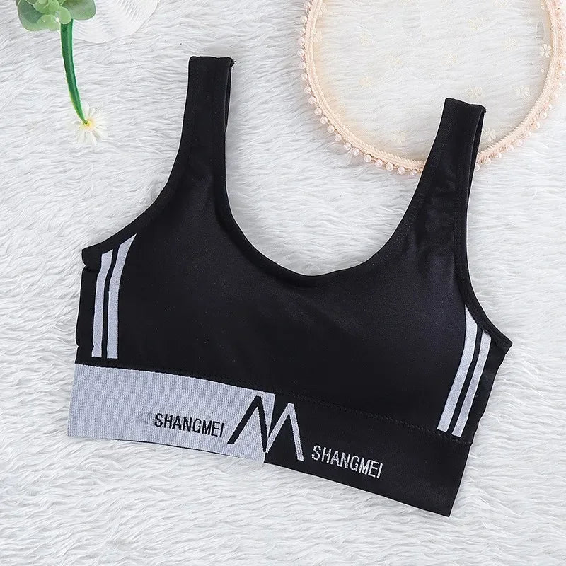 Breathable, Supportive Sports Bra for Yoga & Running