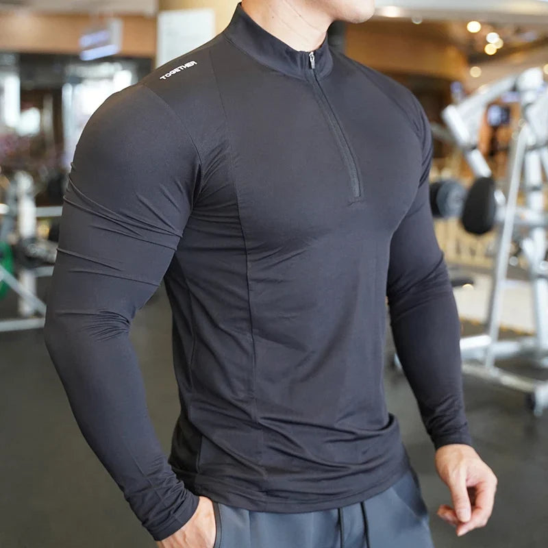 Men's Autumn Compression T Shirt