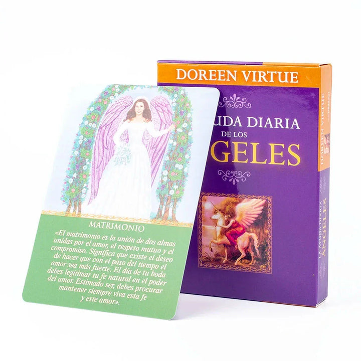 Daily Guidance From Your Angels – 44-Card Spanish Oracle Deck