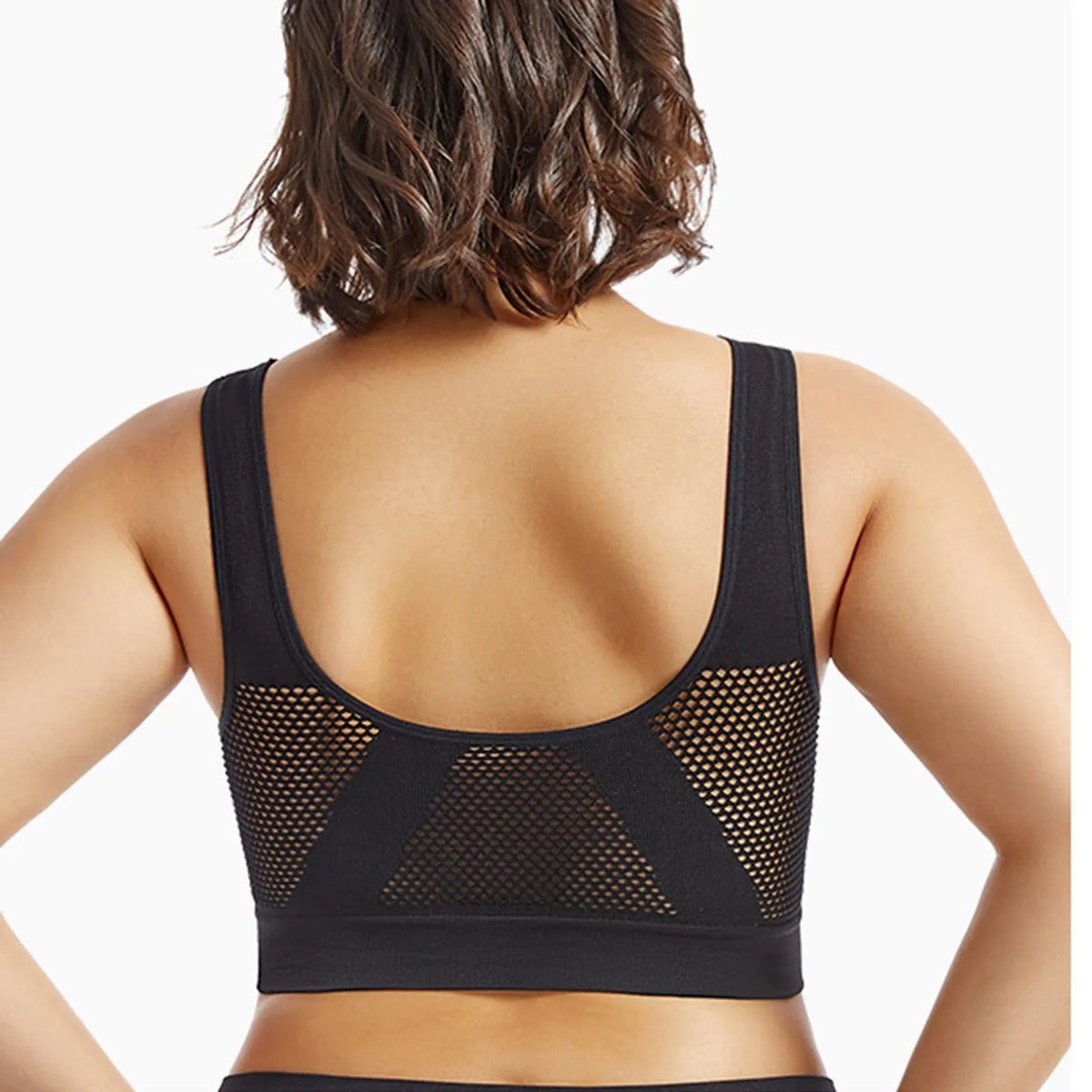 Women's Plus Size Wireless Sports Bra