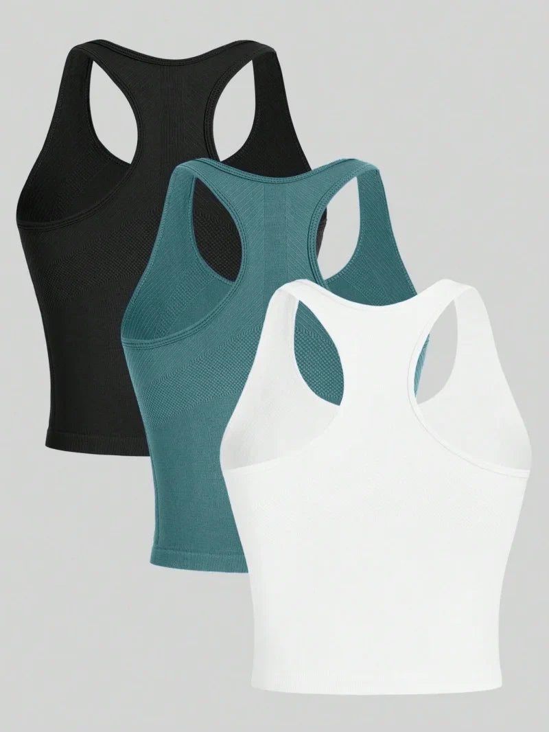 Breathable  Seamless Yoga Tanks for Women