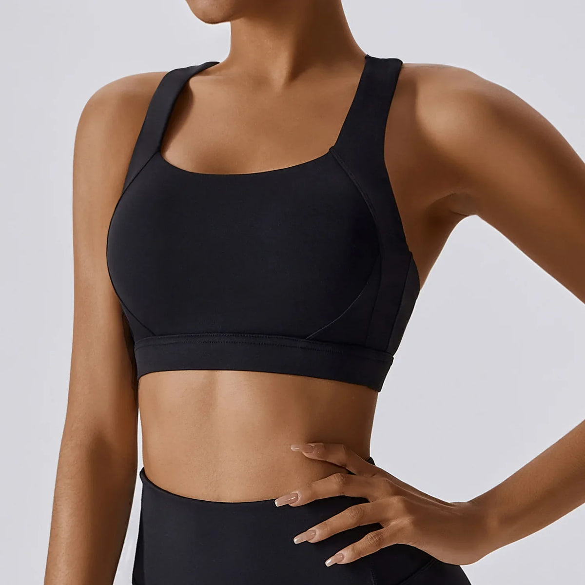 Women's Backless Sports Bra: Quick-Dry Push-Up Yoga Tank Top