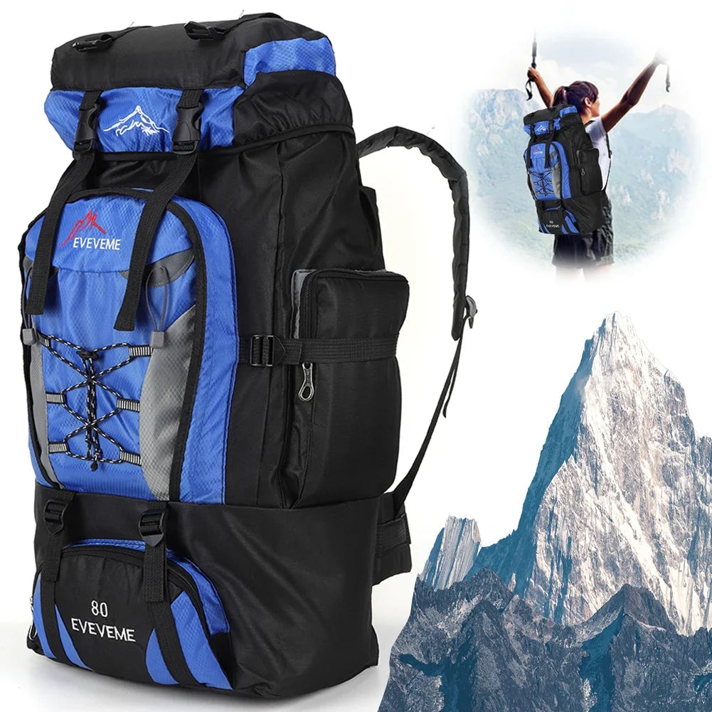 Men's 80L Outdoor Adventure Backpack
