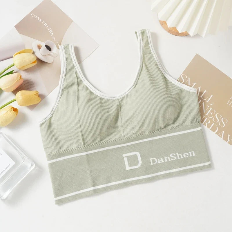 Seamless Wireless Sports Bras for Women