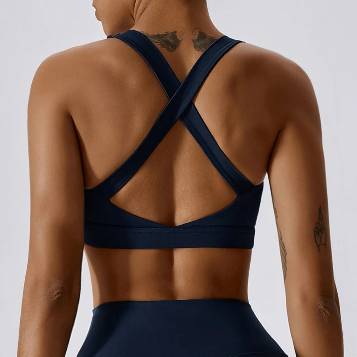 Women's Backless Sports Bra: Quick-Dry Push-Up Yoga Tank Top
