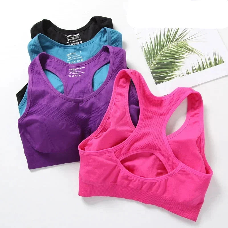 High Impact Push Up Sports Bra for Women