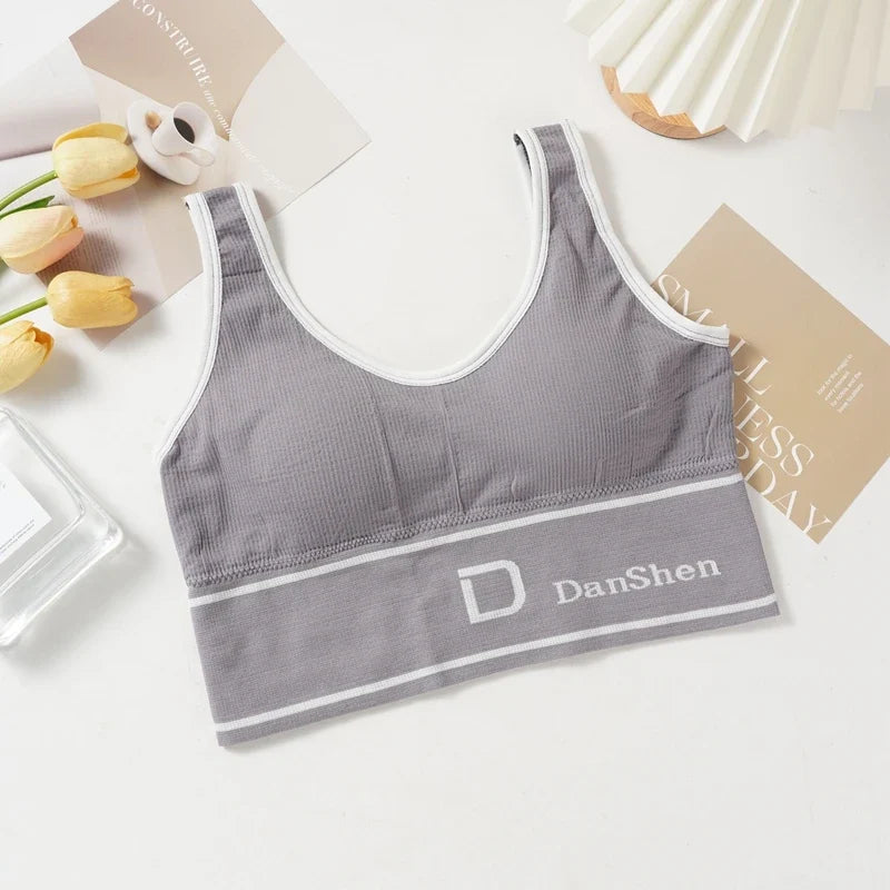 Seamless Wireless Sports Bras for Women